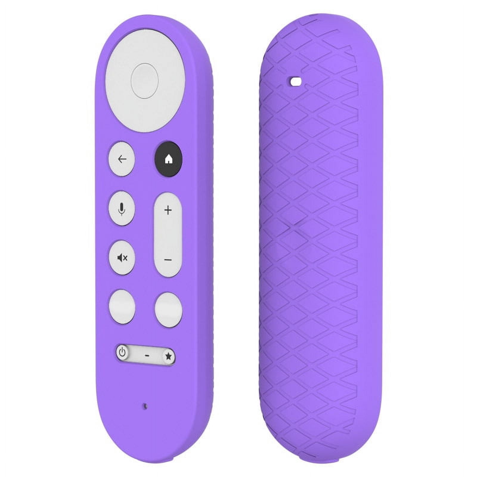 Custodia In Silicone Fosforescente Per Telecomando Google TV Streamer 4K GY3LE – Confezione Da 2, Verde Brillante E Blu, Antiscivolo