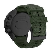 Silicone Replacement Sports WristStrap Watch Band for SUUNTO 9/ Baro Smart Watch