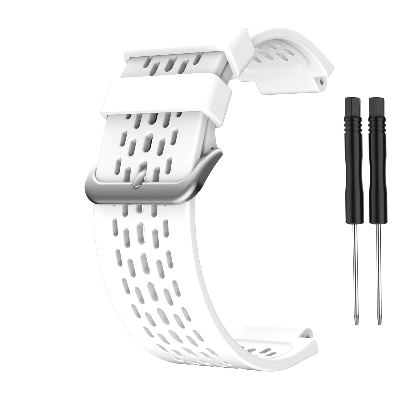 Golf Watch Band Garmin S2 Strap White ✪ Silicone Replacement