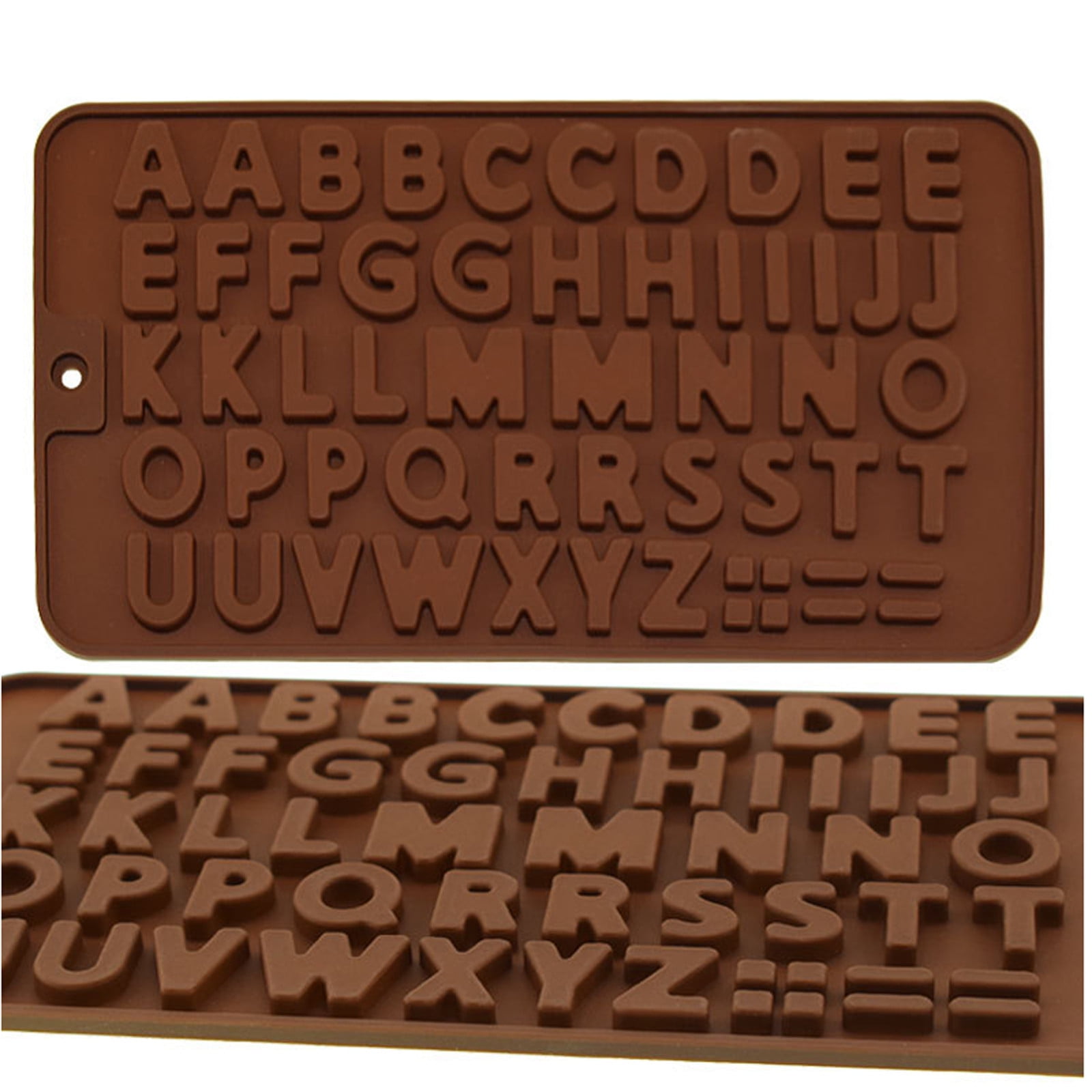 Silicone Resin Molds,Letter Molds,52 English Letters Chocolate Cake ...
