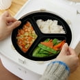 thumbnail image 1 of Silicone Rice Cooker Insert, Food Grade Non-Stick Slow Cooker Pot Liner, Large Capacity High Temp Resistant Inner Pot, Black, 1 of 7