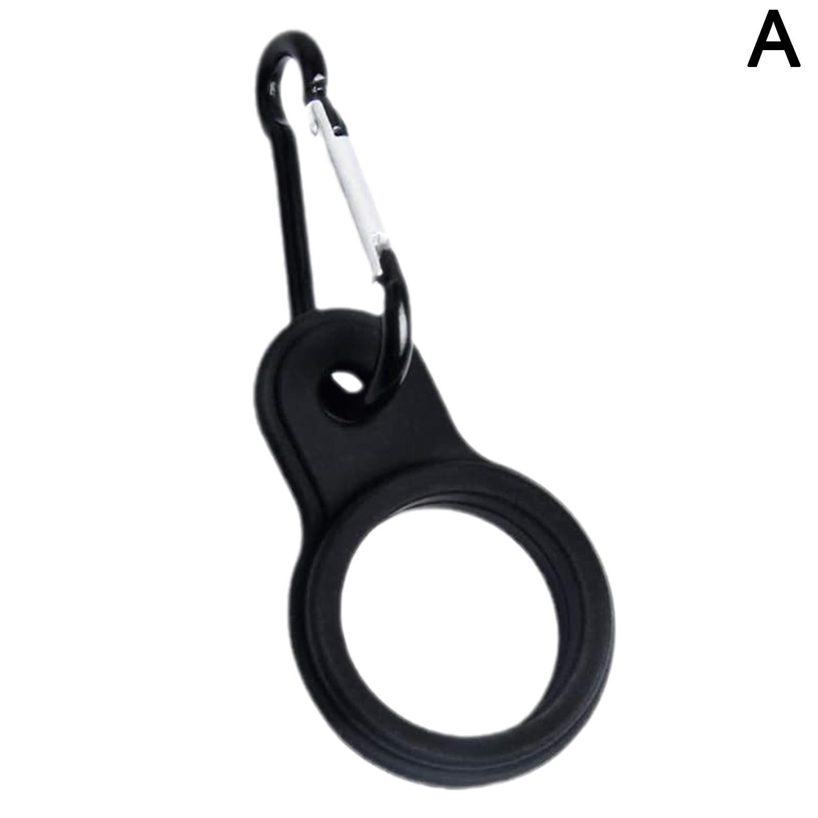 Premium Silicone Ring Water Bottle Buckle Carabiner Clip Drink