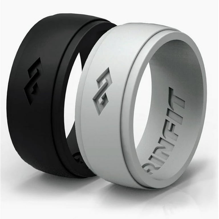 Safe Rubber Wedding Rings BANDED GLORY Silicone Ring Men, Silicone