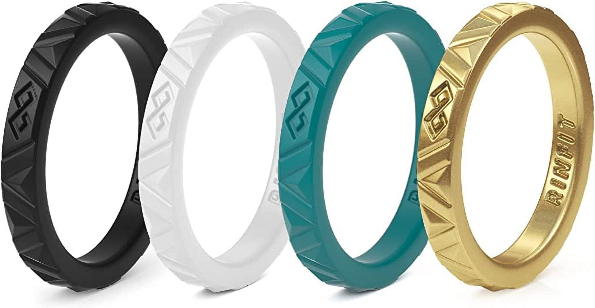 Silicone Rings by Rinfit - Safe & Durable Wedding Bands For Women ...