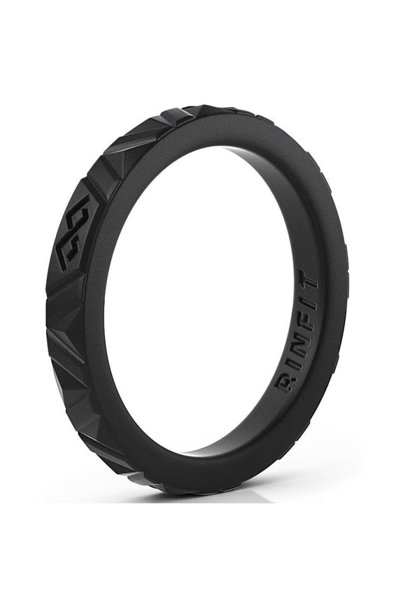Silicone Rings by Rinfit - Safe & Durable Wedding Bands For Women - Stackable Infinity Rubber Rings
