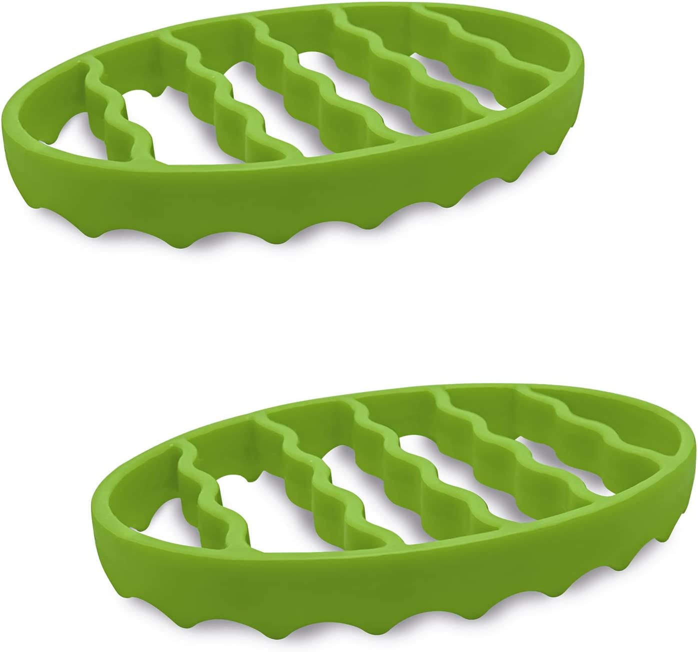 Silicone Roasting Rack for Baking Canning Cooking Steaming, Crock Pot