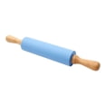 thumbnail image 1 of Silicone Rolling Pin For Baking Non Stick Rolling Pin Dough Roller Wooden Handle Kitchen Accessories Roller, 1 of 6
