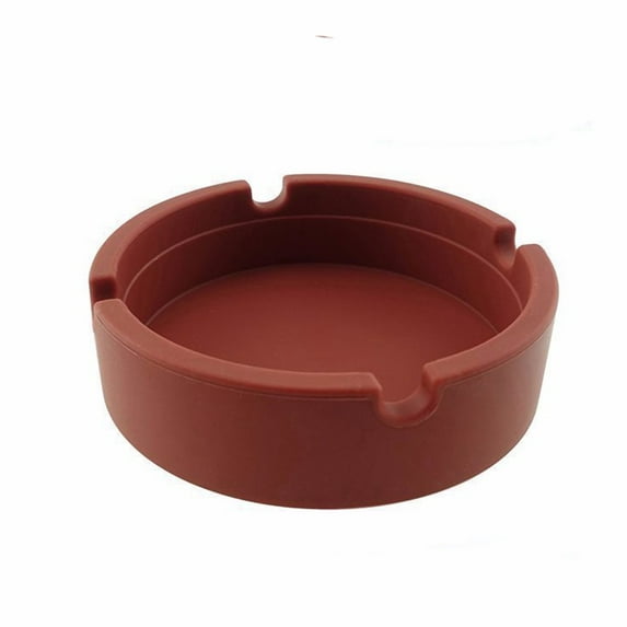 Silicone Round Ashtray Eco-Friendly Colorfull Premium Silicone Rubber