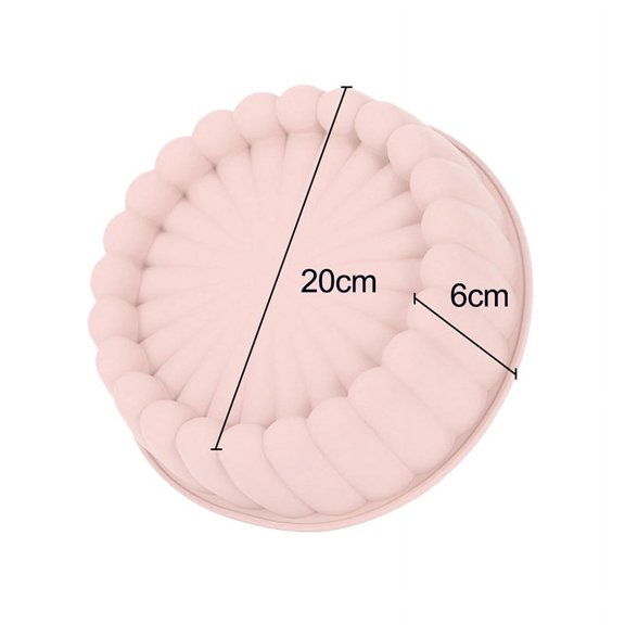 Silicone Round Baking Pan Charlotte Cakes Baking Pan Sponge Flan Mold Shortcake Baking Pan Kitchen Silicone Mould
