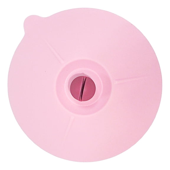 Silicone Round Cup Cover Accessory For Mug And Water Cup Protection (Pink-A)