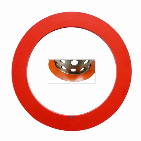 Silicone Rubber Casting Gasket Pad Seal 4" Jewelry Perforated Flasks Vacuum