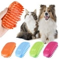 thumbnail image 1 of Silicone & Rubber Pet Grooming Brushes - Bath, Massage & Shedding Brushes for Dogs & Cats with Long or Short Hair, Pets Combs, 1 of 3