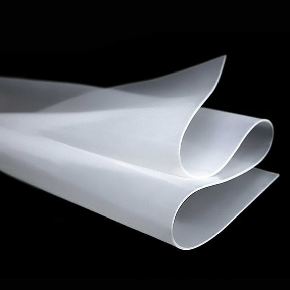 Silicone Rubber Sheet, Heat Resistant Rubber Gasket, Transparent Translucent Plate Mat for DIY Material, Protection