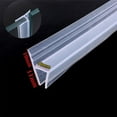 Silicone Rubber Shower Door Glass Casement Sealing Seal Strip