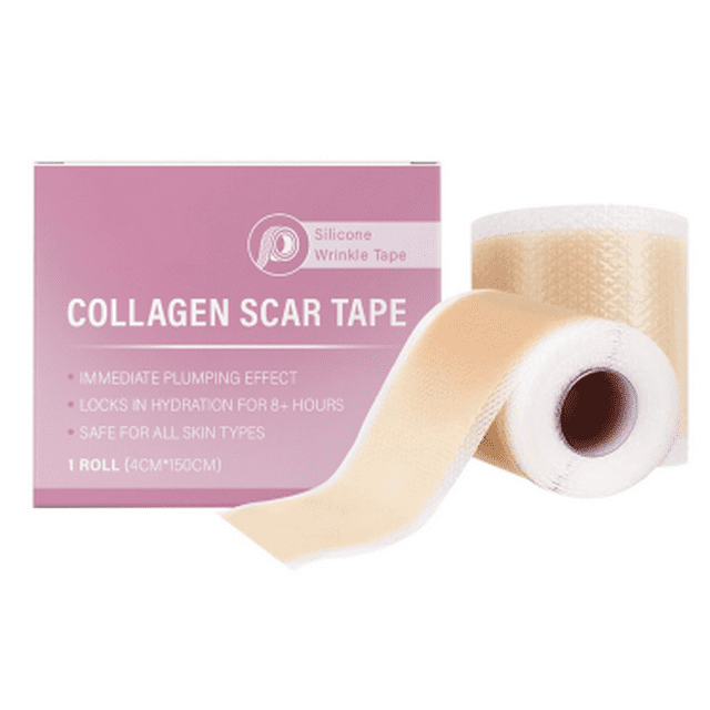 Silicone Scar Sheets - (1.6" x 120" Roll) Advanced Professional Medical Treatment for Scar Reduction, Painless Scar Removal Sheets for Surgical Scars, C-Section, Burns, Keloids
