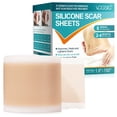 thumbnail image 1 of Silicone Scar Sheets Roll - Helps Support Scar Appearance for Old & New Scars, Cut-to-Size (1.6" x 150"), 1 of 10