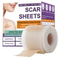 thumbnail image 1 of Silicone Scar Sheets,Silicone Scar Tape,Silicone Scar Removal Strips for Surgical,C-Section,Tummy Tuck,Keloid Scars (1.6"X 59" Roll-1.5M) Keloid Bump Removal, 1 of 8