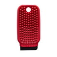 thumbnail image 1 of Silicone Scrub Brush 1PC,Kitchen Cleaning Tool Multi-Functional Scraper for Tough Residues, Gentle on Non-Stick Pans, Ergonomic Grip for Daily Chores(Red), 1 of 7