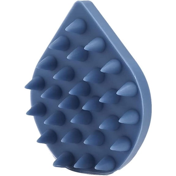Silicone Scrubbers Scalp Massager Shampoo Brush with Soft Flexible Silicone Bristles Scalp Scrubber Exfoliator for Care Head Relaxation Dandruff Cleaning Scrubber