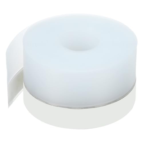 Silicone Seal Strip,16.5FT Self Adhesive Door Draft Stopper 45MM Silicone Soundproof Gap Replacement Strip Roll for Window,Door,Clear