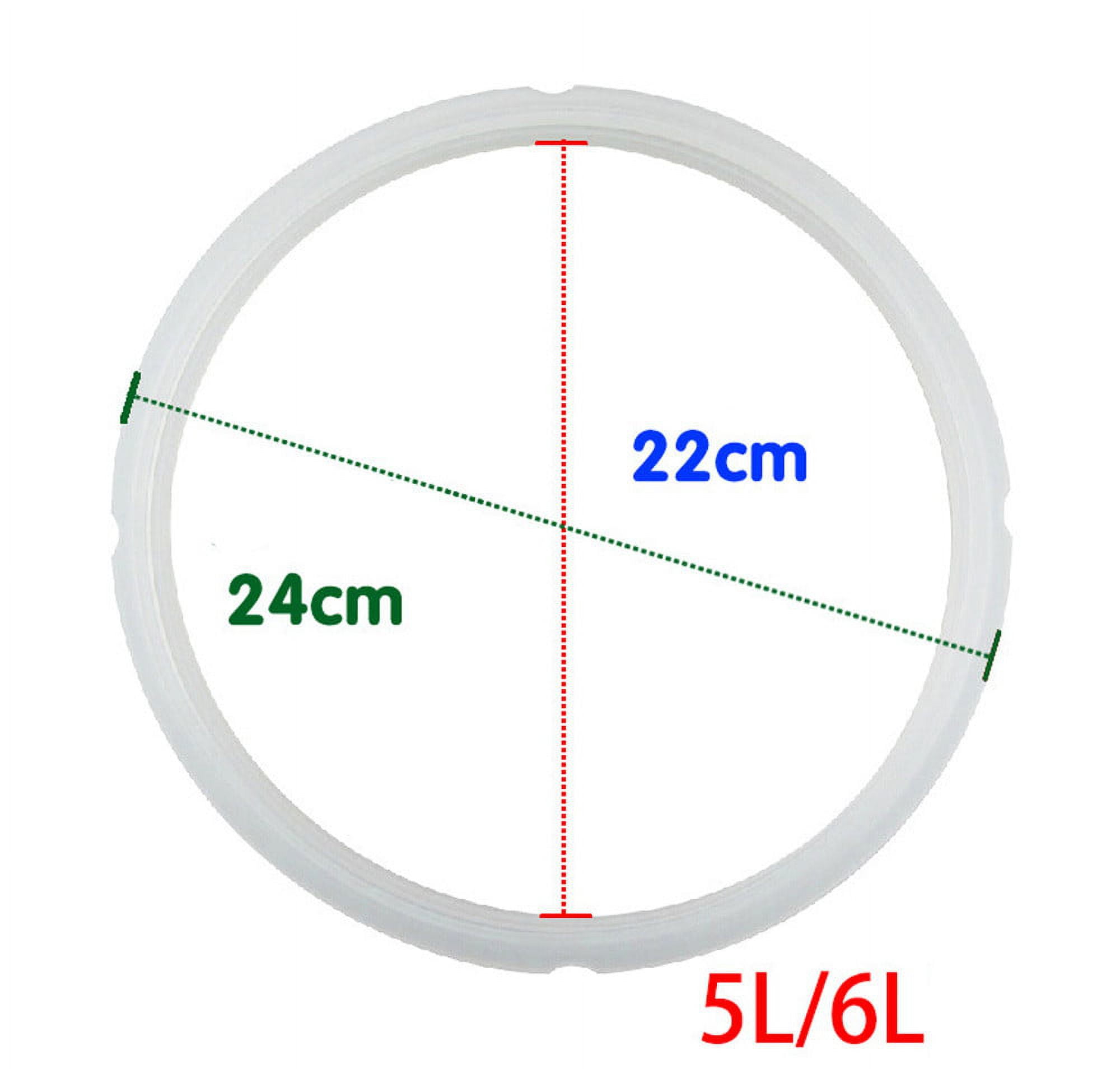 Silicone Sealing Ring for 5-6 Qt Electric Pressure Cookers, 8.7