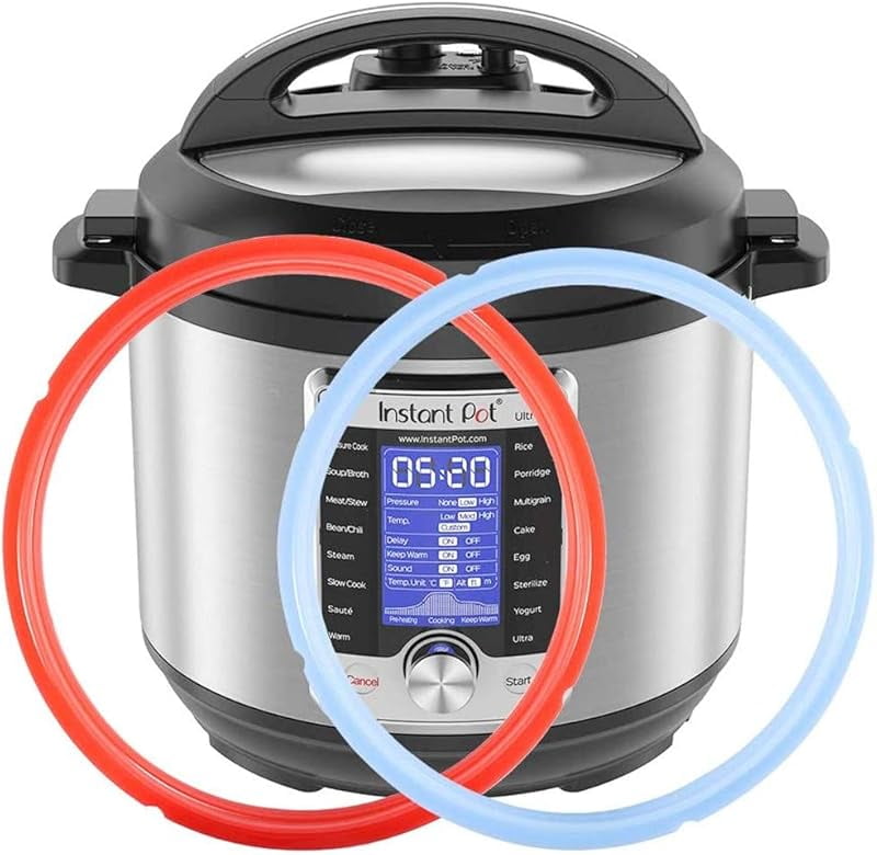 Silicone Sealing Ring 6qt for Instant Pot Sealing ring for 6 5qt Insta ...