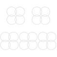 thumbnail image 1 of Silicone Sealing Ring Gasket for Food Jar Glass Cups Insulated Container Vacuum Flask Elasticity White, 1 of 6