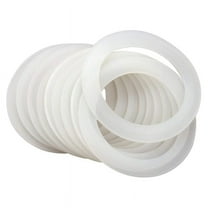 Silicone Sealing Rings Gasket for Leak Proof Jar Lids (24 Pack, Regular Mouth)