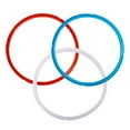 thumbnail image 1 of Silicone Sealing Rings for Instant Pot 8 Quart Pressure Cookers,Replacement Silicone Gasket Seal Rings Fit IP-DUO60, IP-LUX60, IP-DUO50, IP-LUX50, Smart-60, IP-CSG60 and IP-CSG50 (Red/Blue/Clear), 1 of 2