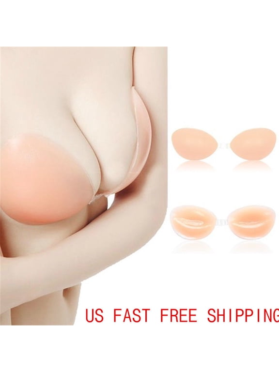 Silicone Self-adhesive Stick On Gel Push Up Strapless Backless Invisible Bras