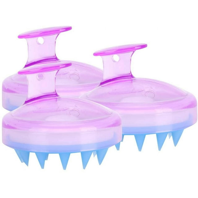 Silicone Shampoo Brush, Ergonomic Scalp Shampoo Brush Protection Rubber