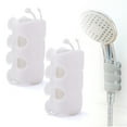 thumbnail image 1 of Silicone Shower Head Holder, 2 Pack Universal Relocatable Shower Head Suction Cup Holder, Adjustable Shower Holder for Bathroom Non Drilling, 1 of 6