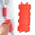 thumbnail image 1 of Silicone Shower Head Holder Universal Relocatable Silicone Shower Bracket Non Drilling Movable Fixed Seat Handheld Accessories,Red, 1 of 9