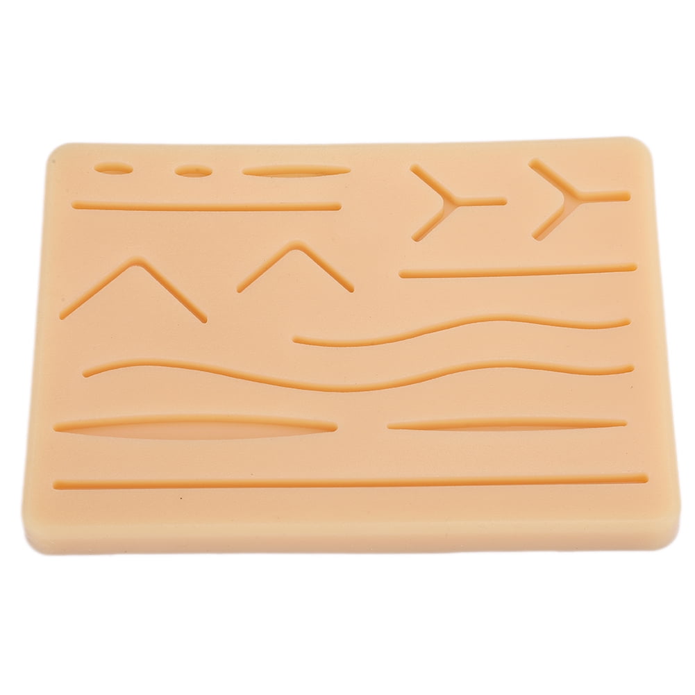 Silicone Simulation Wound Suture Training Skin Pad for Surgical Skills Practice Surgical Stitching Trainer