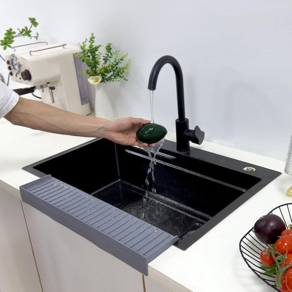 Silicone Sink Edge Protectors for Bathroom and Kitchen Sink Splash ...