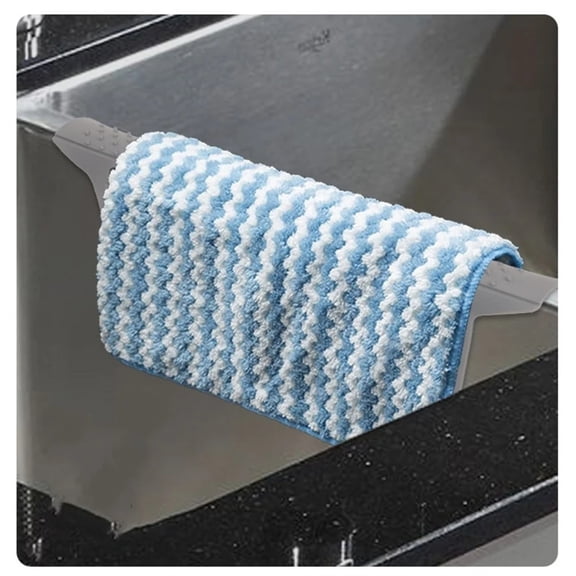 Silicone Sink Mat, Kitchen Sink Divider Protector with Grip Texture, Scratch-Proof Quick Draining Sink Saddle Cover for Double Sink 17x15x4cm