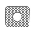 thumbnail image 1 of Silicone Sink Mat Protector for Kitchen, Non-Slip Flexible Grid with Drain Hole, Heat Resistant Dishwasher Safe Sink Grid for Stainless Steel or Porcelain, 1 of 2