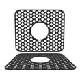 thumbnail image 1 of Silicone Sink Protectors for Kitchen Sink Silicone Kitchen Sink Protector Mat Folding Heat Non Slip Kitchen Sink Mats Grid Accessory Grey For Bottom Of Farmhouse Stainless Steel Porcelain Sink, 1 of 8