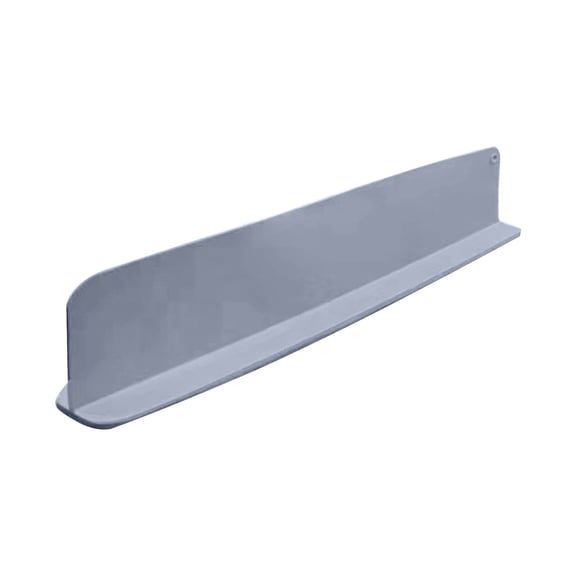 Silicone Sink Splash Guard Water Retaining Barrier Kitchen Bathroom Countertop Protector Waterproof Suction Pad for Washing Dishes Drying Table Mat Grey