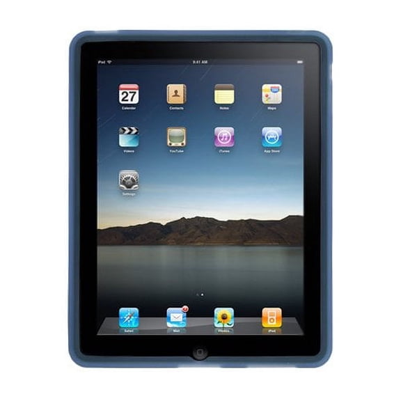 Silicone Skin Case for iPad - Blue