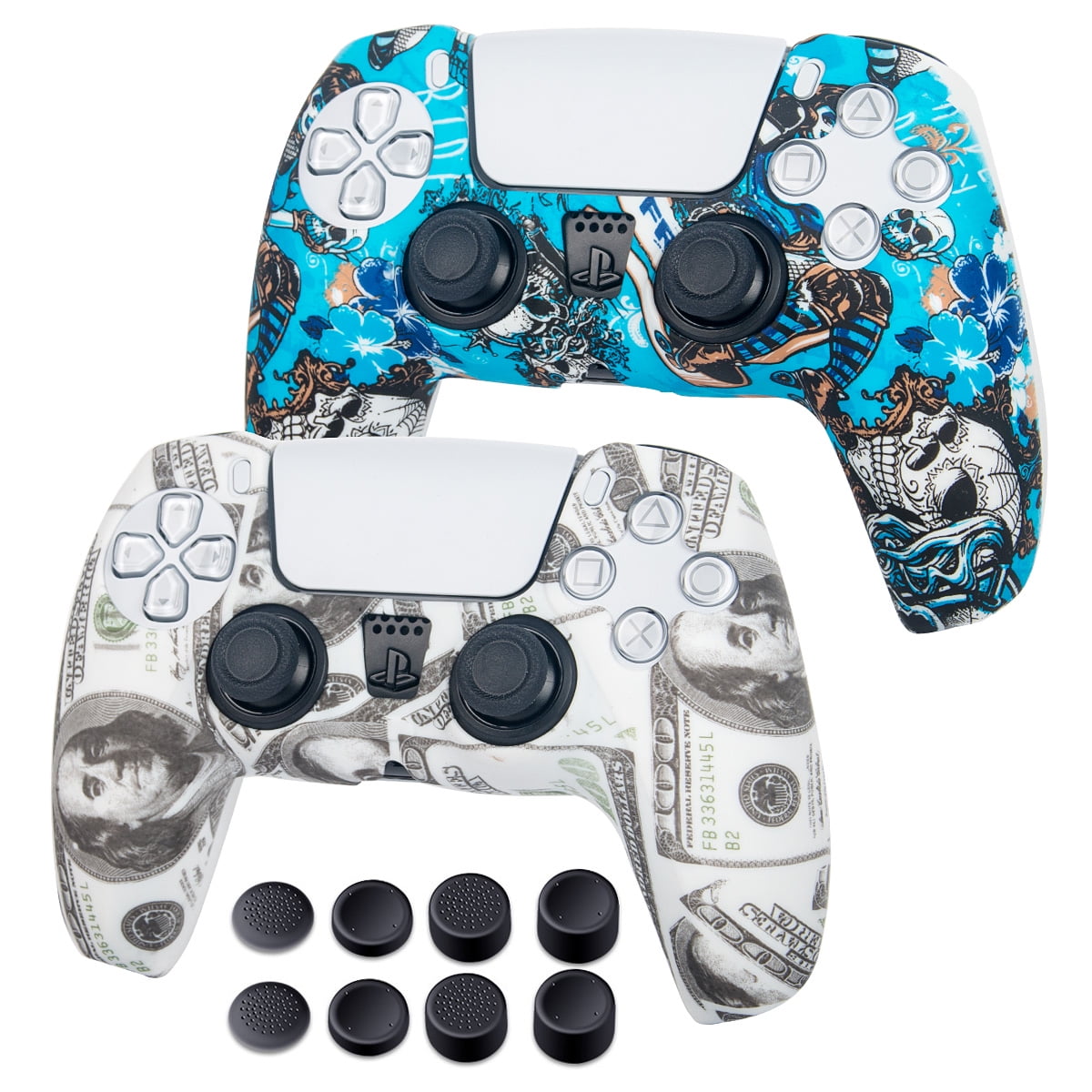 Skinit Diamond Silver Glitter Controller Skin for PlayStation 5 (GameStop) 247092