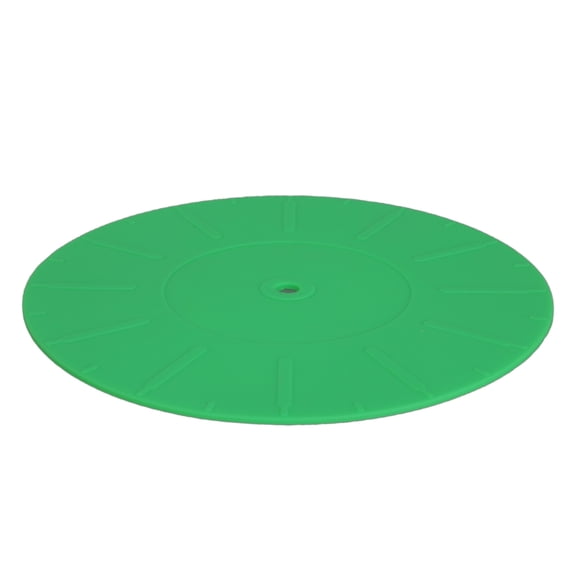 Silicone Slipmat for Vinyls Records Players, 6.69inch AntiStatic Turntables Mats with Enhances Bass and Noise Reduction