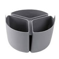 thumbnail image 1 of Silicone Slow Cooker Liners Compatible ,Slow Cooker Divider Allows Cooking Two Different Meals At Once Time, Reusable Silicone Divider Insert, Dishwasher Safe, BPA Free., 1 of 4