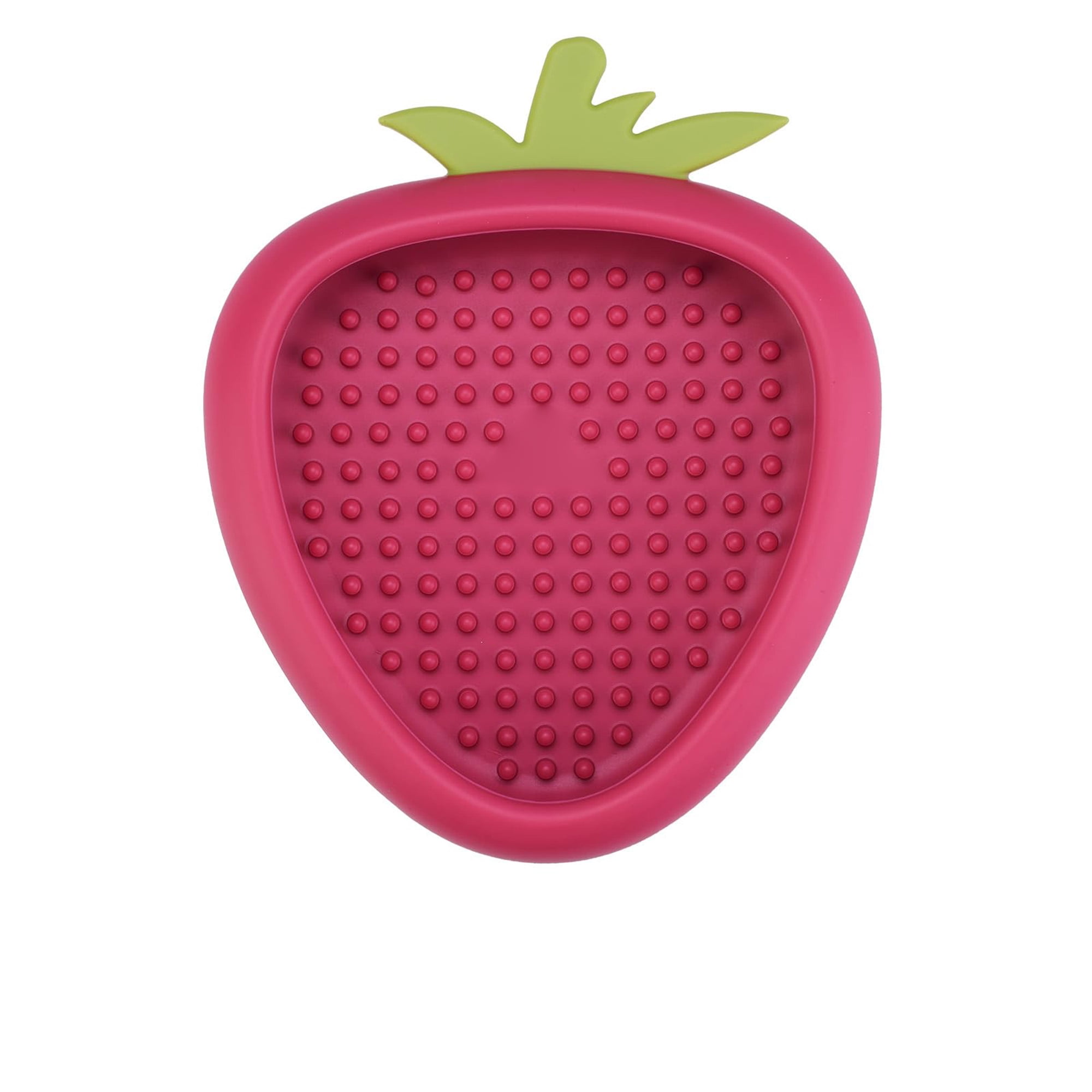 Silicone Slow Feeder Lick Mat for Dogs, Non Slip Dog Enrichment Bowl for Anxiety Relief, Boredom, and Mental Stimulation, Freezeable for Extended Play, Dishwasher Safe, Pink