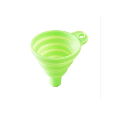 Silicone Small Funnel; Retractable Folding Funnel