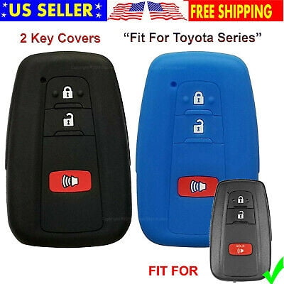 Silicone Smart Case Protector Holder Remote Cover Fob for Toyota Prius CH-R Key