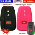 thumbnail image 1 of Silicone Smart Case Protector Holder Remote Cover Fob for Toyota Prius CH-R Key, 1 of 4