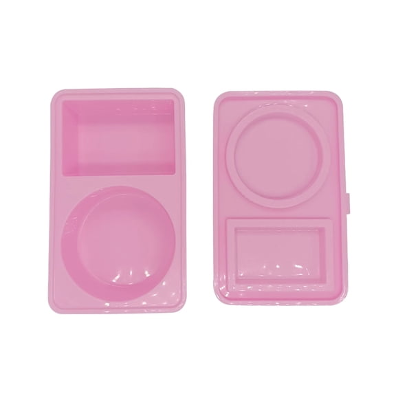 Silicone Snack Storage Containers with Lids Reusable Double Compartment Snackle Container for Meal Prep and Travel Portable Leak-Proof Design for Snacks