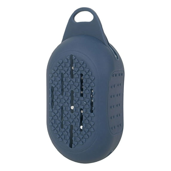 Silicone Soap Scrubber Exfoliating Bag For Body Cleansing Hanging Pouch Reusable Bar Soap Sleeve Hygienic Skin-Friendly Bath Accessory