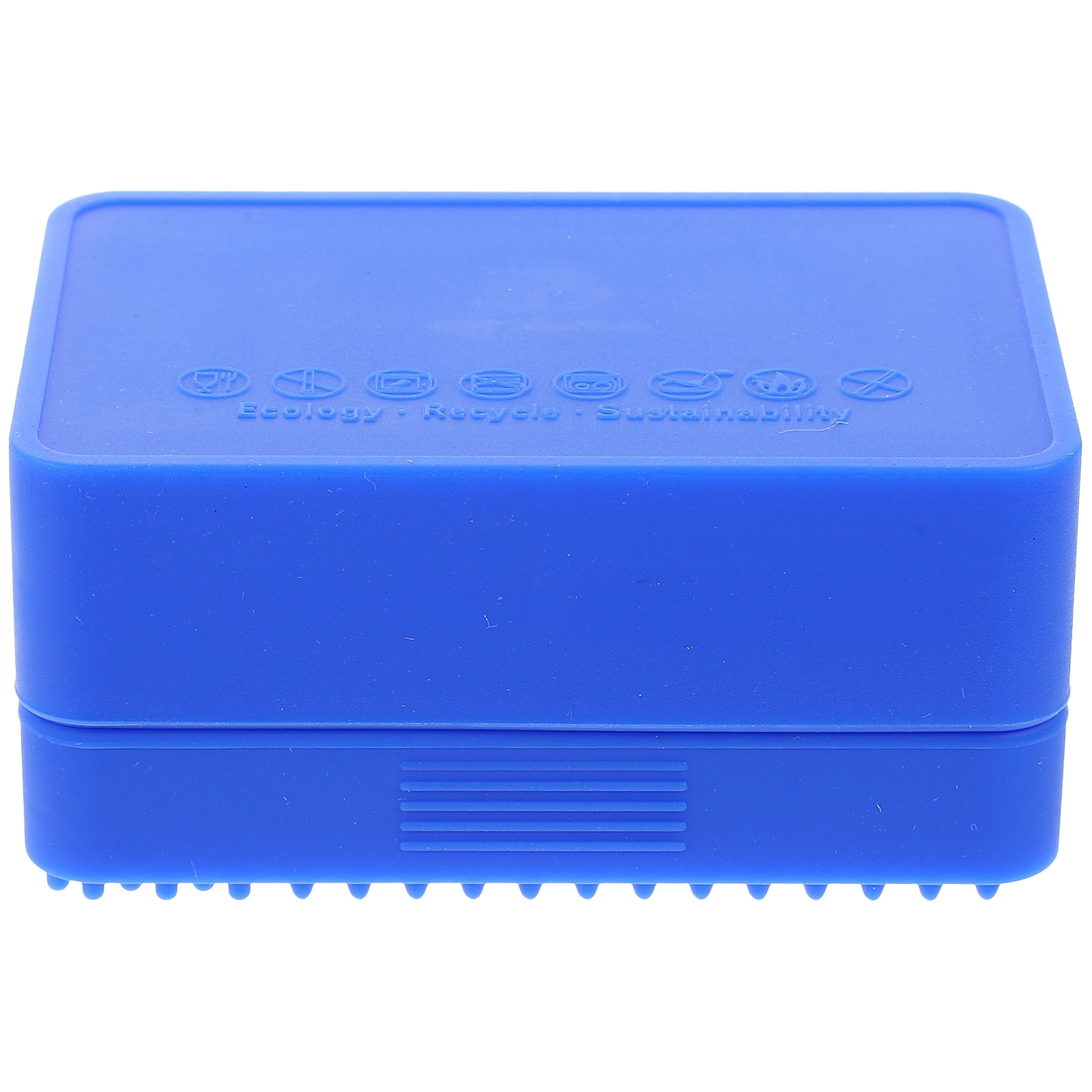 Silicone Soap Dish Bar Mens Body Wash Holder Bathroom Container